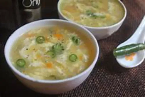 SWEET CORN EGG SOUP